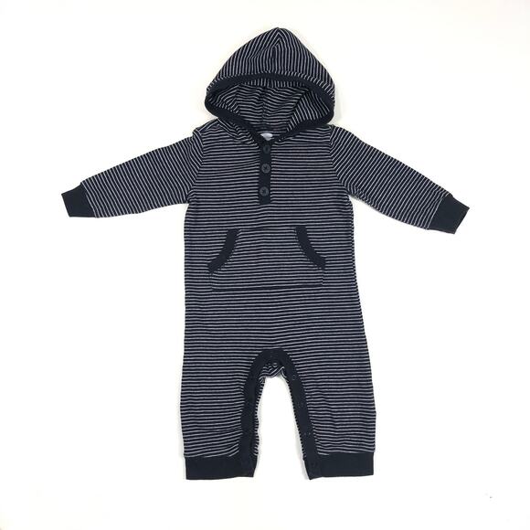 OLD NAVY STRIPED ROMPER SIZE 6/12M - Picture 1 of 2